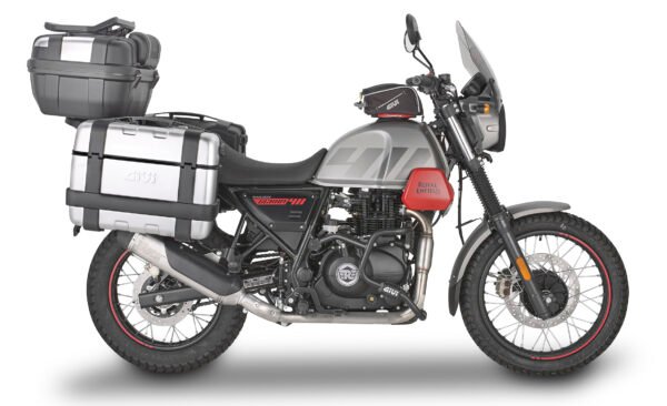 GIVI TRK33PACK2 33L TREKKER MONOKEY PANNIER SET - SILVER - Image 5