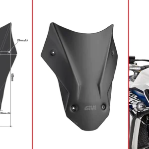 Kit De Verrous De Sécurité Givi SLR102 Pour 2 Top Cases – Compatible Outback Evo Smart – Clé Et Cylindres Codés Inclus