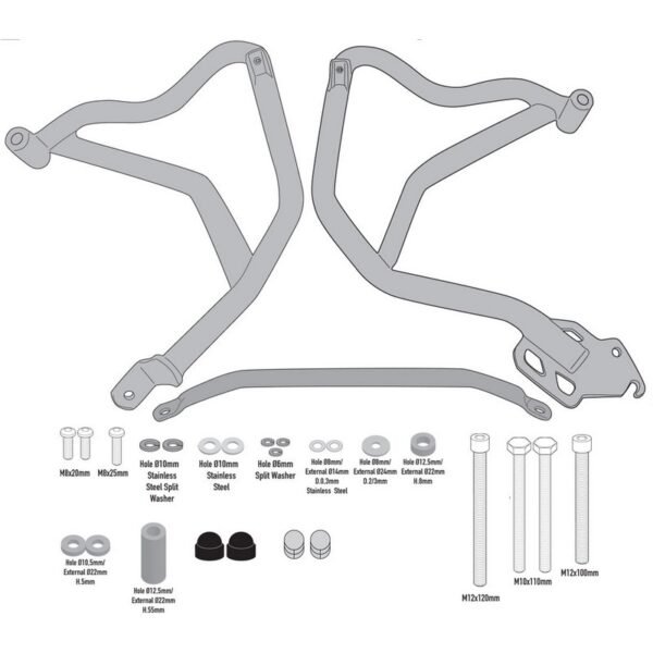 GIVI TN5137 - ENGINE GUARD- BMW F 900 XR / R - Image 2