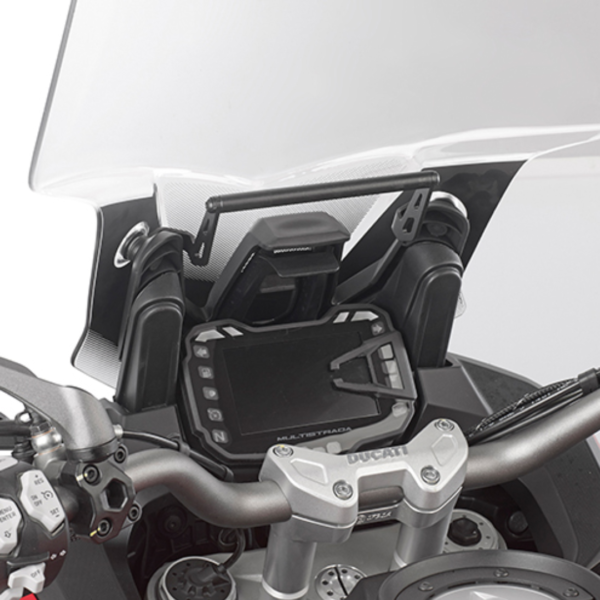 Givi FB7408 Fairing upper bracket to be mounted behind the windscreen Ducati Multistrada