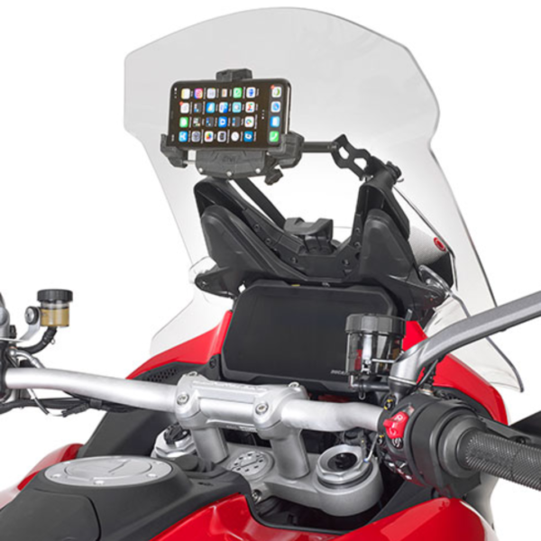 Givi FB7413 Smartphone / GPS Navigator Mounting Bar Kit for Ducati Multistrada V4