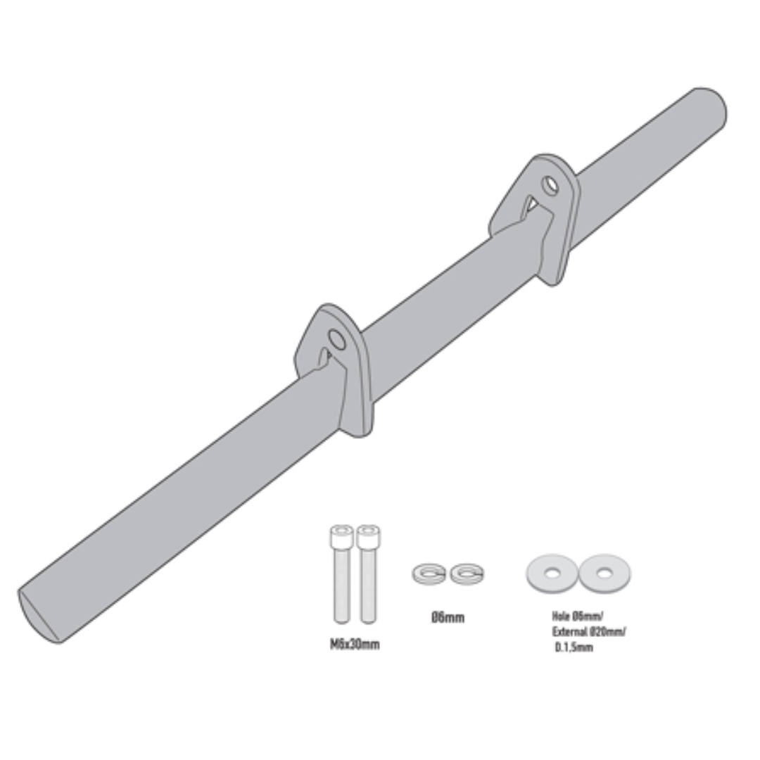 Givi LS7711 Specific fitting kit for Givi S310 or S322 spotlights