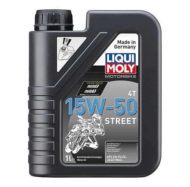 LIQUI MOLY 2555 | 4T 15W-50 Street – 1L | ENGINE OIL 1 LIQUI MOLY 2555 | 4T 15W-50 Street – 1L | ENGINE OIL