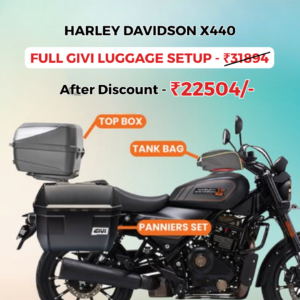 Harley Davidson X440 FULL LUGGAGE SETUP