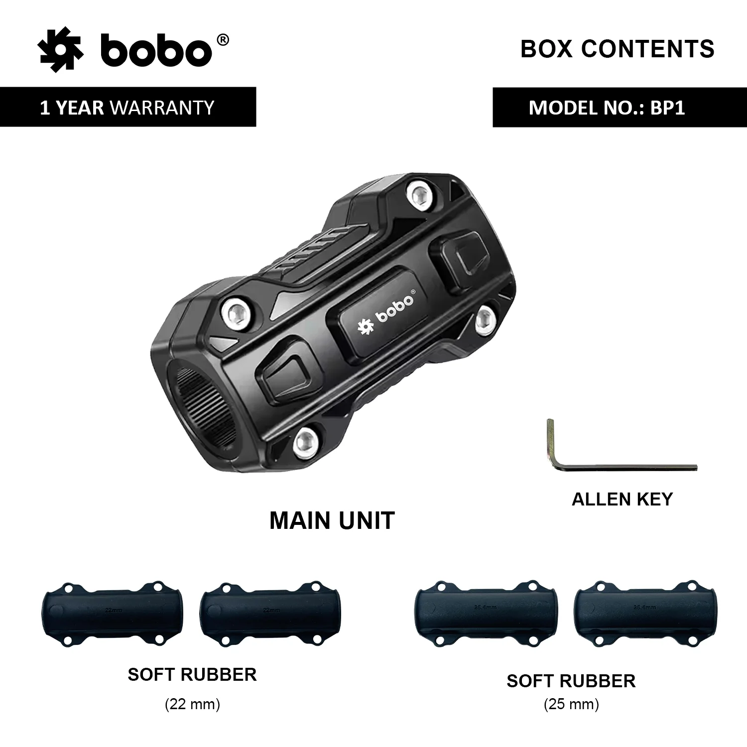 BOBO BP1 Bike Frame Protector with Rubber Pads 2 BP1 BIKE PROTECTOR