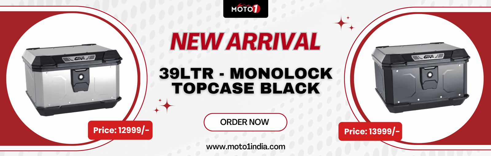 GIVI TOP BOX MONOLOCK