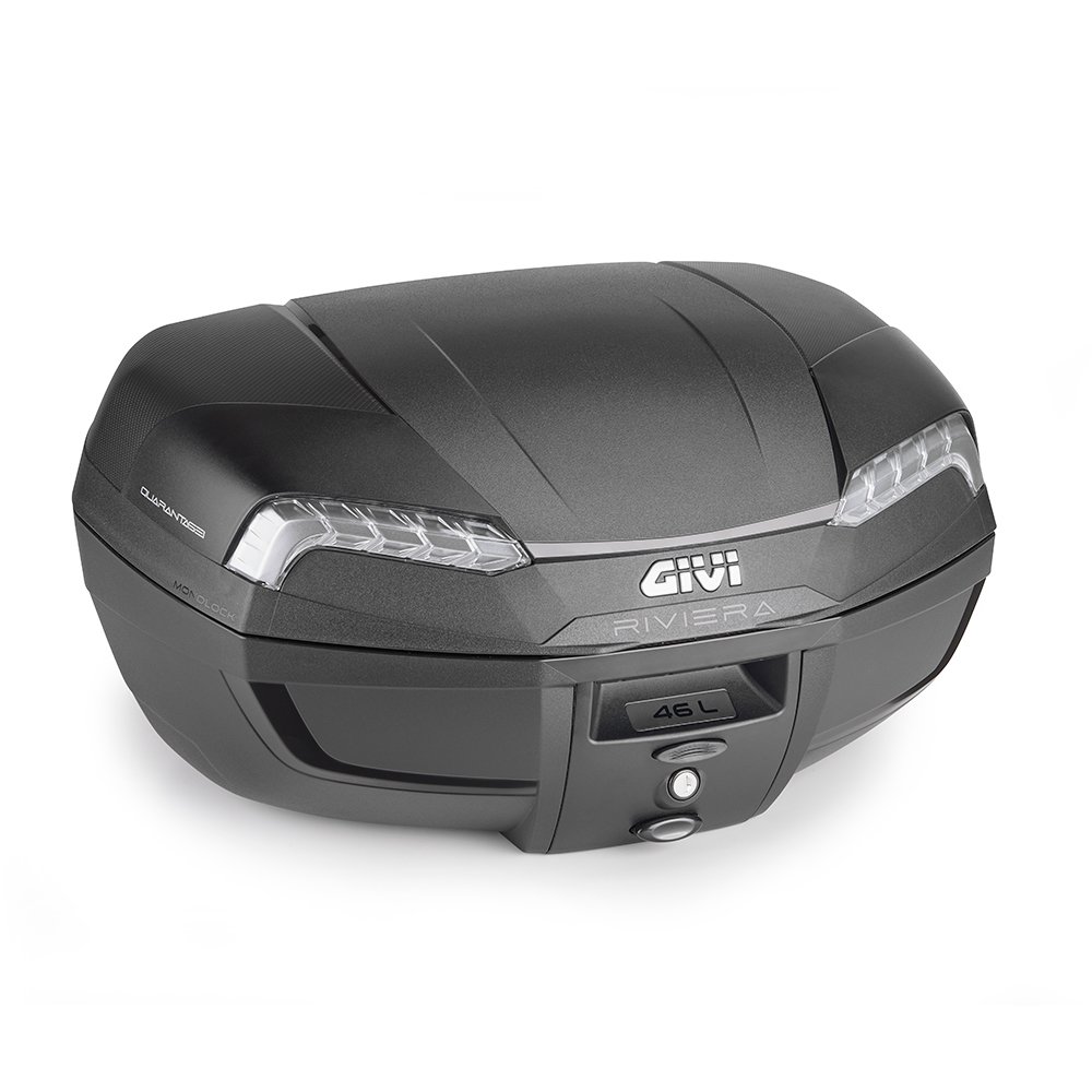GIVI E46NT2 - E46 RIVIERA BLACK EDITION - 46 LITERS TOPBOX 1 GIVI E46NT2