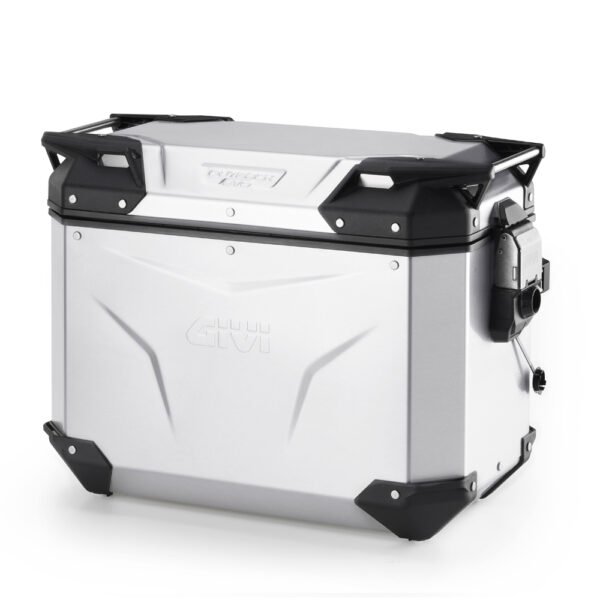 GIVI OBKEV44AA - Left-side Trekker Outback EVO Anodised Aluminium side-case - 44 LTR