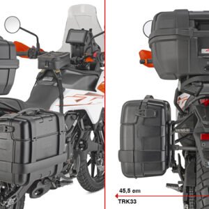 GIVI PLO7718MK - Specific pannier holder 390 adventure x / 390 adventure r (25 > 26)