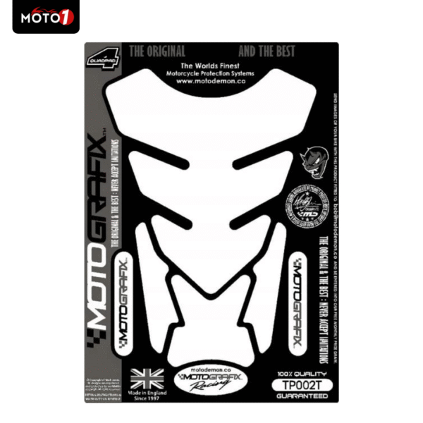 Universal Plain Transparent Clear Quadra Motorcycle Tank Pad Protector