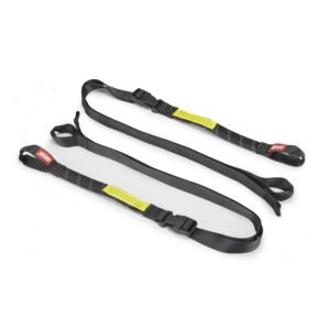 GIVI S352 - Pair of black elastic straps with clips