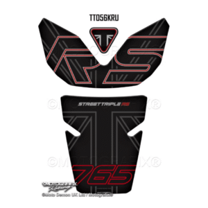 Triumph 765 RS Street Triple 2023 - 2025 | Tank Pad Motografix 3D Gel TT056KRU