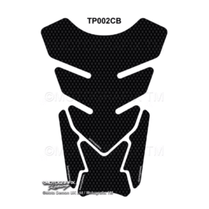 Universal Plain Carbon Fibre Quadra Motorcycle Tank Pad Protector Motografix 3D Gel TP002CB