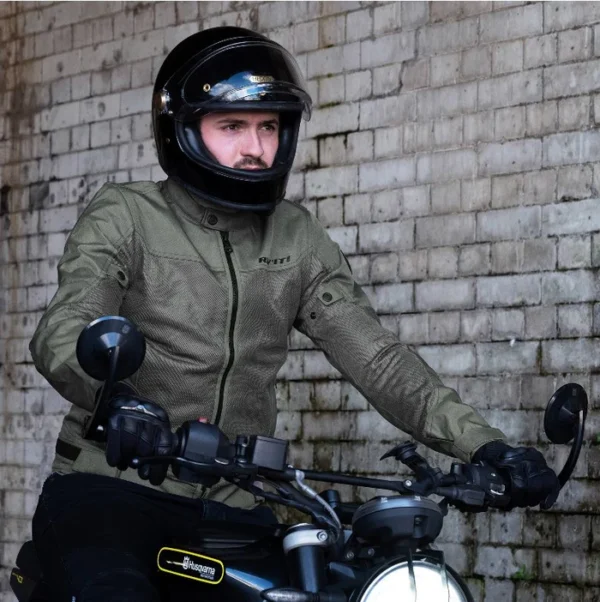REV IT - ECLIPSE JACKET - DARK GREEN - Image 4