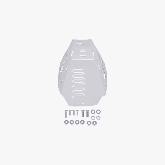 Hero Xpulse 210 Vambrace Bash Plate Silver