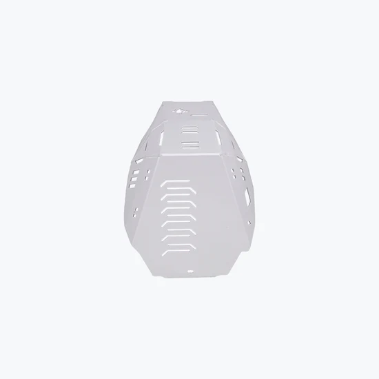 Hero Xpulse 210 Vambrace Bash Plate Silver