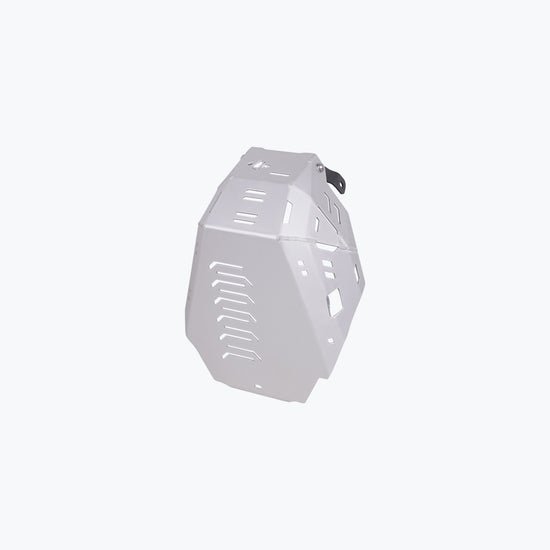 Hero Xpulse 210 Vambrace Bash Plate Silver